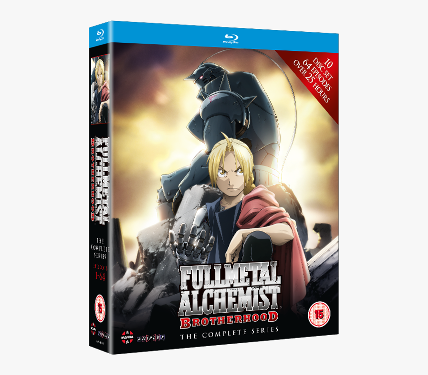 Fullmetal Alchemist Brotherhood - Fullmetal Alchemist Brotherhood Blu Ray, HD Png Download, Free Download