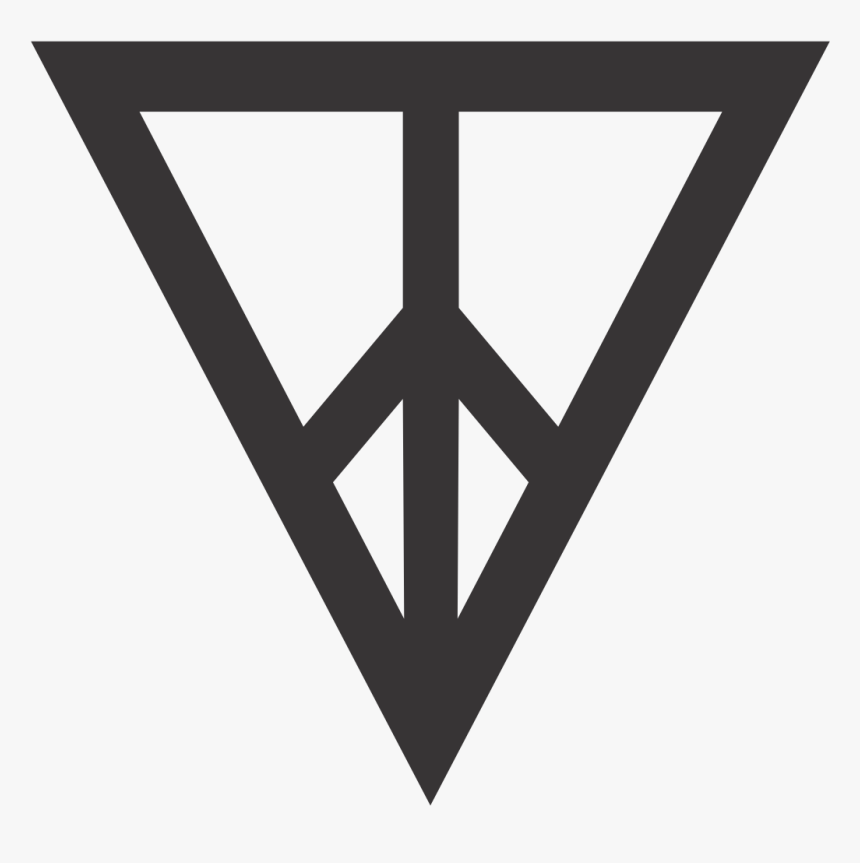 Girls, Hipster, And Illuminati Image - Black And White Triangle Tumblr Hd, HD Png Download, Free Download