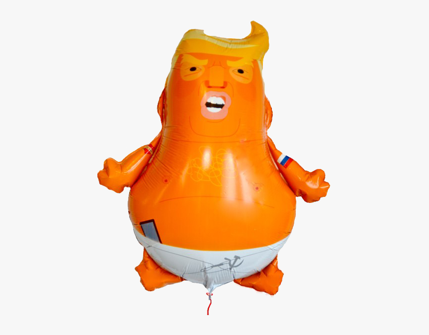Trump Baby Balloon - Baby Trump Blimp Png, Transparent Png, Free Download
