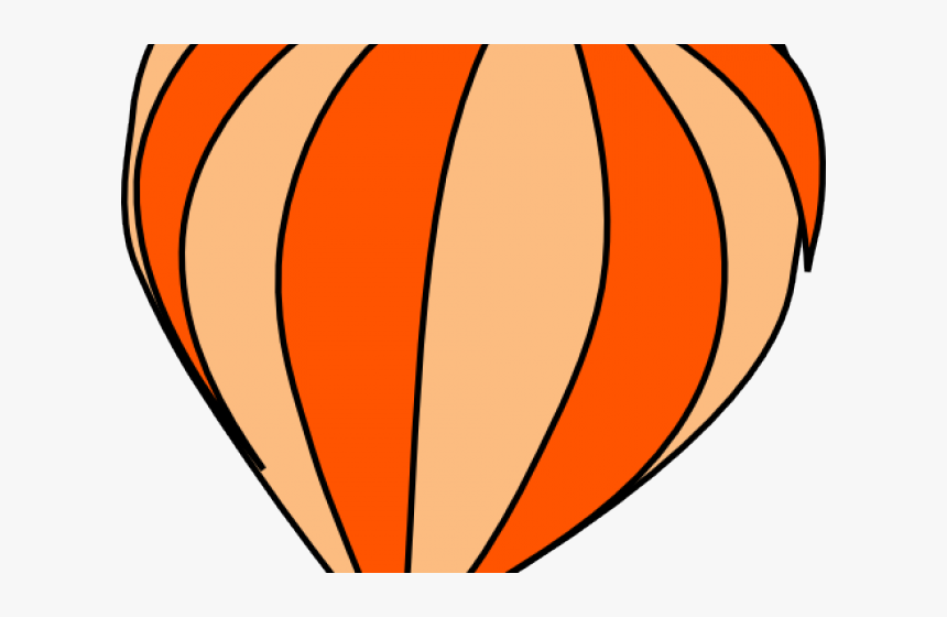 Orange Balloon Cliparts, HD Png Download, Free Download