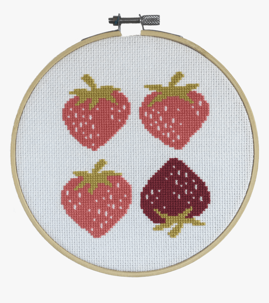 Strawberry Running Stitch Designs, HD Png Download, Free Download