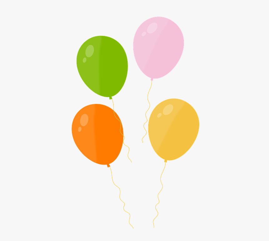Helium, Hot Air Balloon, Round, Balloons, Balloon - Balloon, HD Png Download, Free Download