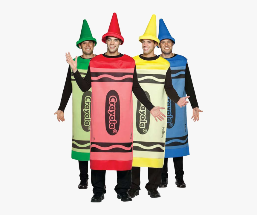 How To Kill The Halloween Group Costume - Crayola Crayon Costume, HD Png Download, Free Download