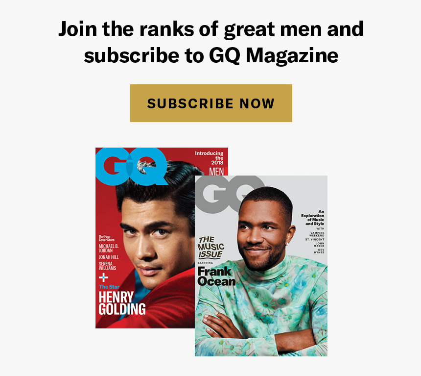 Join The Ranks Of Great Men And Subscribe To Gq Magazine - Frank Ocean Gq Cover, HD Png Download, Free Download