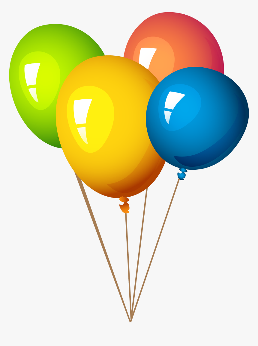 Balloons No Background Free, HD Png Download, Free Download