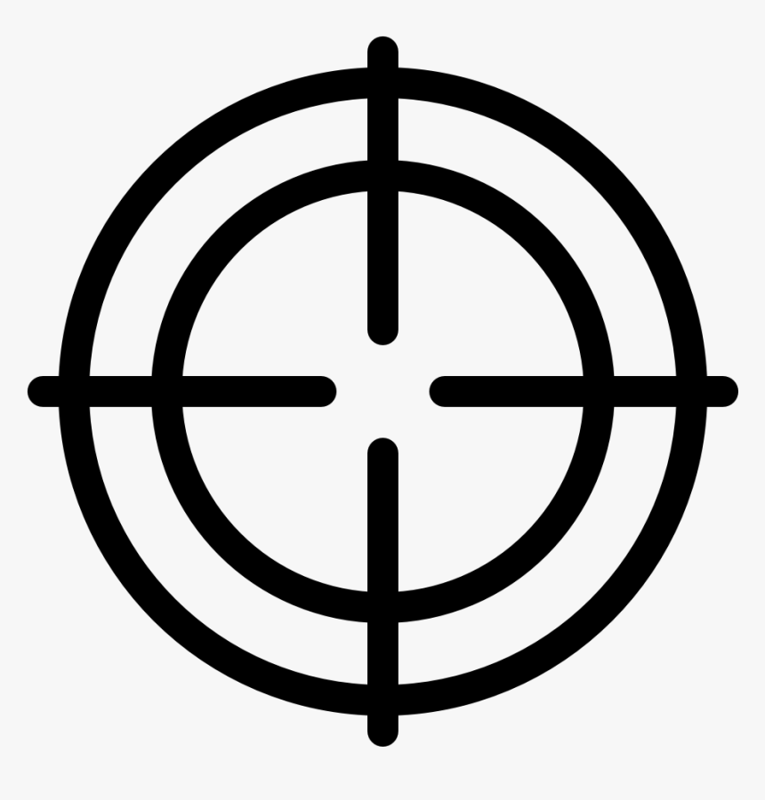 Circle Crosshair Png - Crosshair Vector, Transparent Png, Free Download