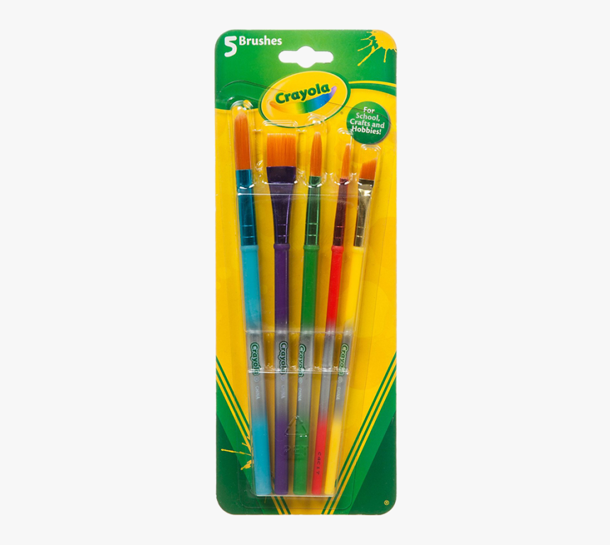 Crayola Paint Brush Set, HD Png Download, Free Download