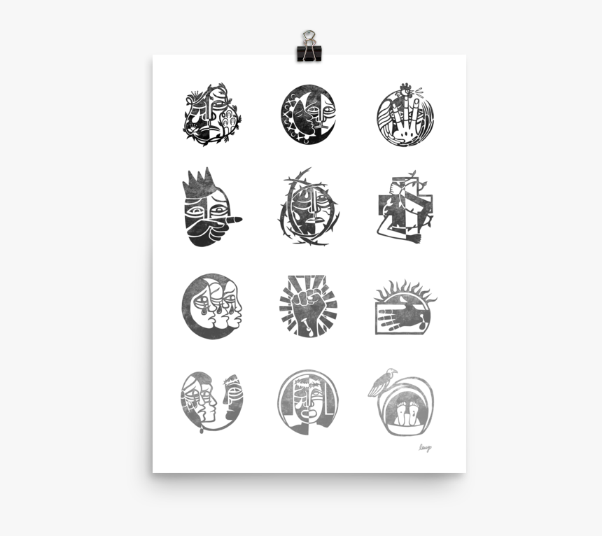 Stations Of The Cross Print - Illustration, HD Png Download, Free Download