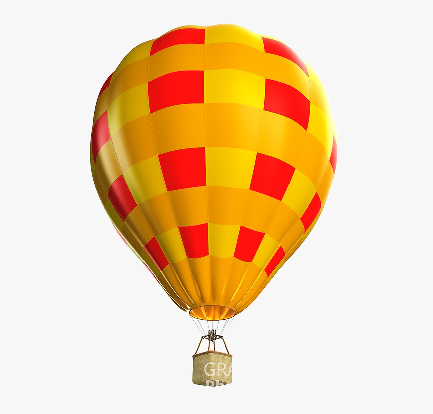 Air Balloon Png Free Background - Hot Air Balloon White Background, Transparent Png, Free Download