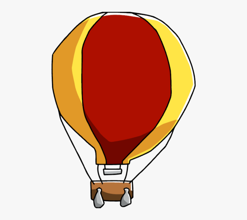 Scribblenauts Hot Air Balloon, HD Png Download, Free Download