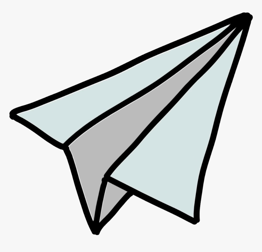 Free Png White Paper Plane Png Images Transparent - Paper Airplane Clipart Png, Png Download, Free Download