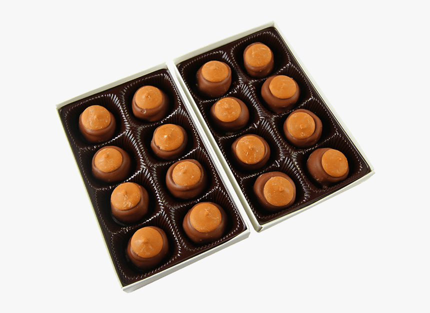 Dark Chocolate Buckeyes - Buckeye Transparent Food, HD Png Download, Free Download