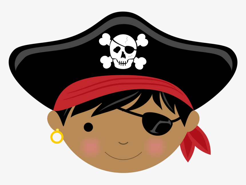 Girl Pirate Eye Patch Cartoon, HD Png Download, Free Download