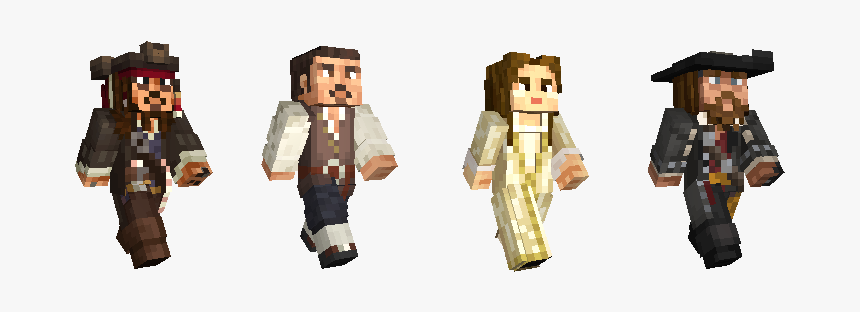 Minecraft Pirate Skin, HD Png Download, Free Download
