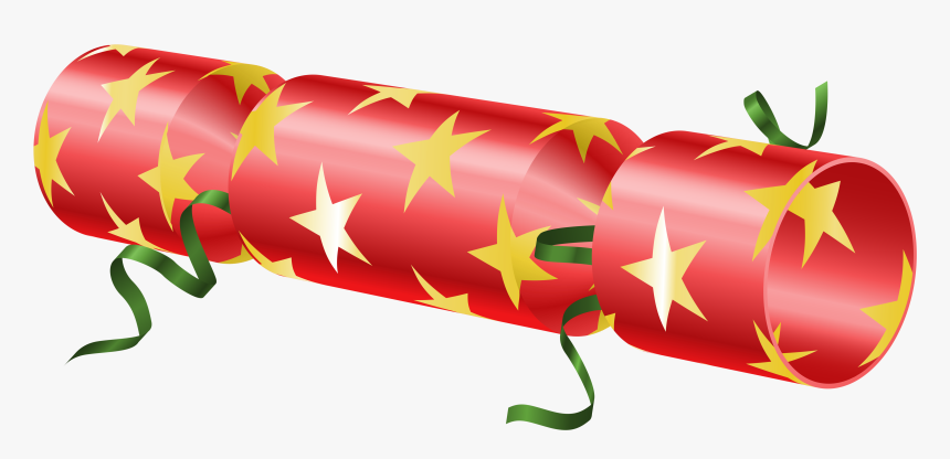 Christmas Cracker Png Clipart Image - Clip Art Christmas Cracker, Transparent Png, Free Download