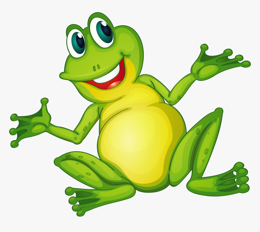 Frog Vector 3d Png - Frog Cartoon Transparent, Png Download, Free Download