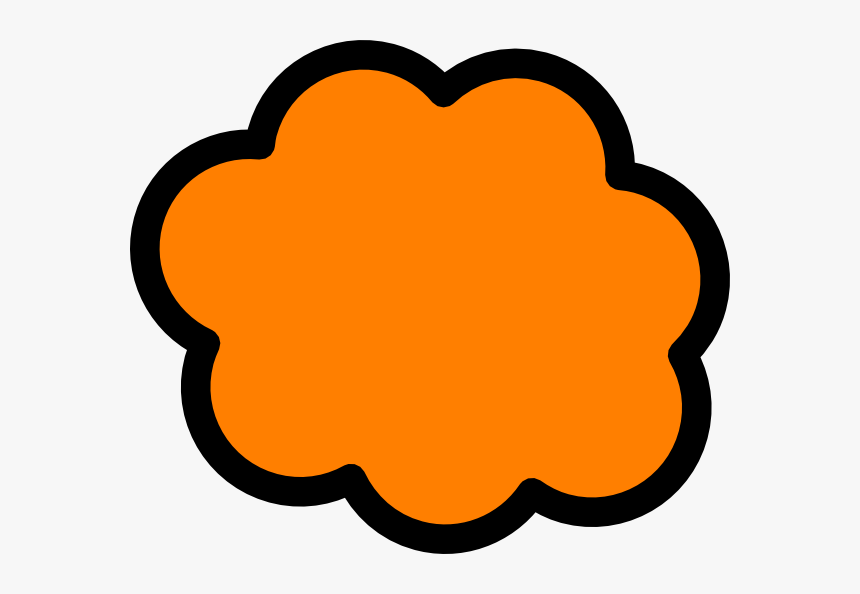 Transparent Cloud Clip Art Png - Smoke Cloud Clipart, Png Download, Free Download