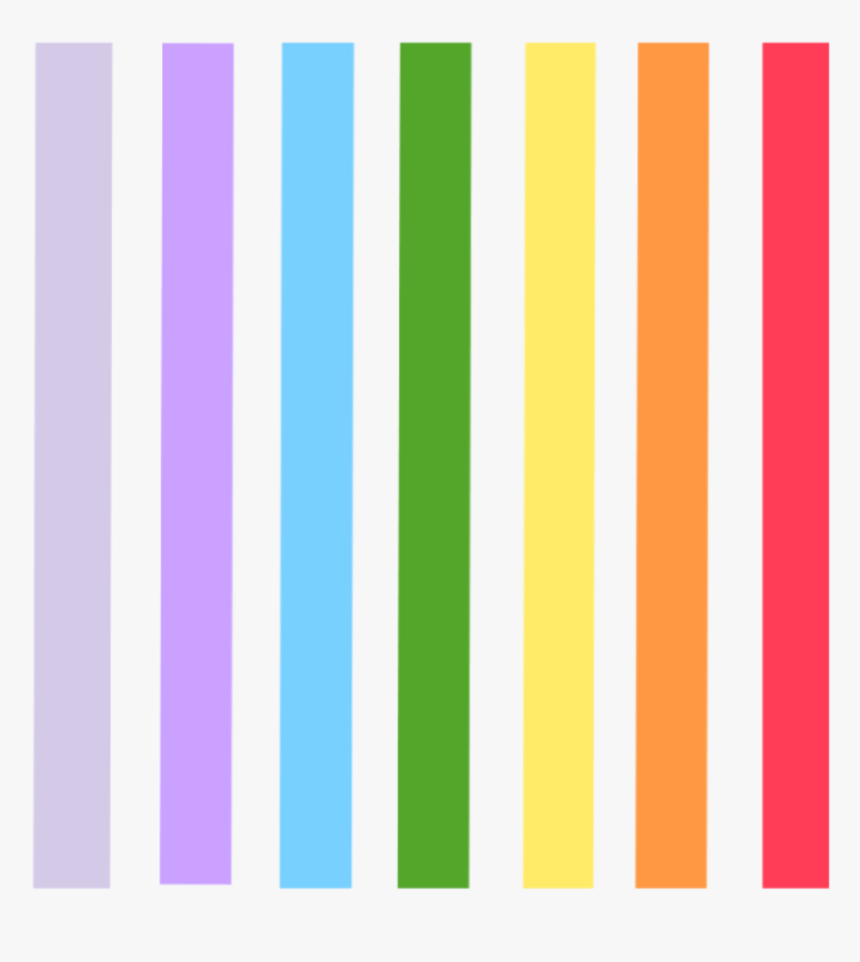 #rainbow #colorful #line #linestickers #lines #ftestickers - Rainbow Lines Png, Transparent Png, Free Download