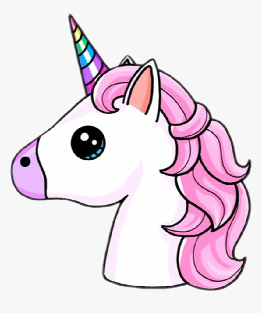 #unicorn #unicorns #emoji #unicornemoji #cuteunicorn - Easy Unicorn Drawing, HD Png Download, Free Download