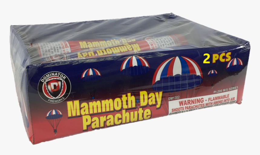Dm1302 2 Mammoth Day Parachute Dm - Wafer, HD Png Download, Free Download