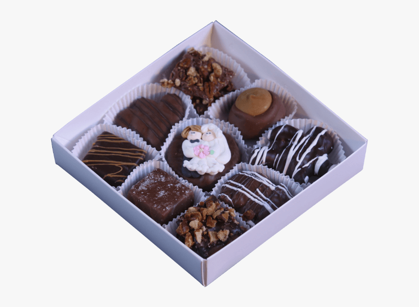 Wedding Assorted Chocolate Box 1/2 Lb - Assorted Chocolates 5 Lb Box, HD Png Download, Free Download