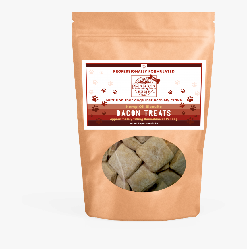 Pharma Cbd Bacon Treats - Dog Biscuit, HD Png Download, Free Download