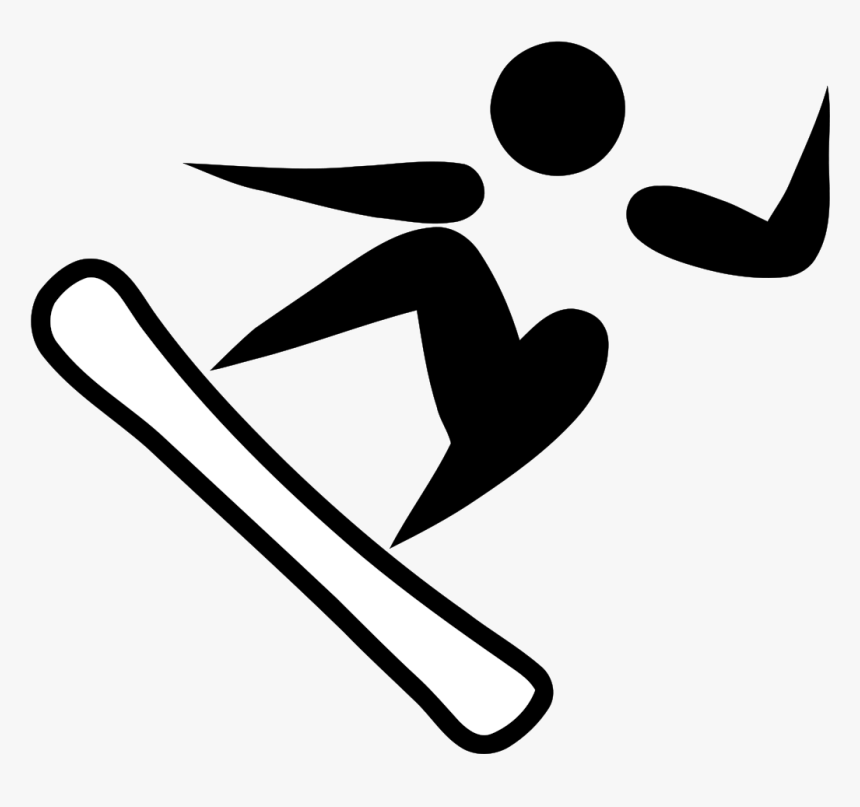 Snowboarders Clipart Sport - Winter Olympic Clip Art, HD Png Download, Free Download