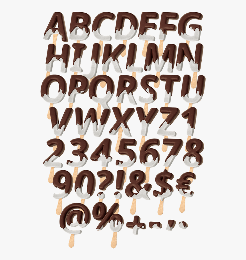 Ice Cream Melt Sweet Font - Ice Cream Fonts, HD Png Download, Free Download