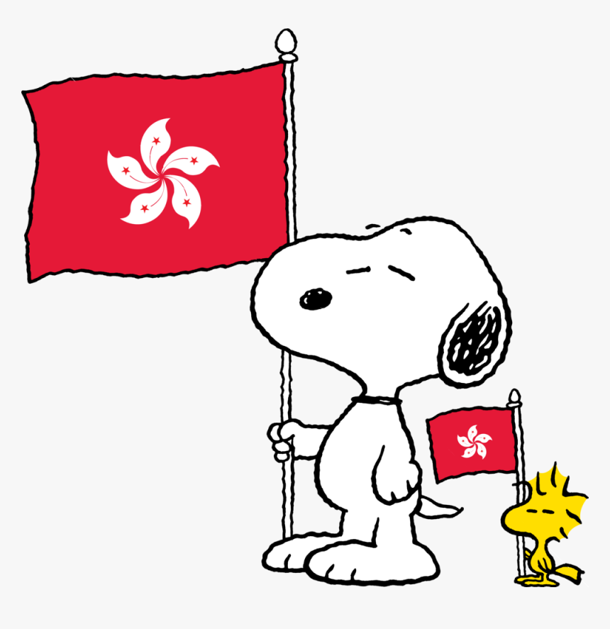 Snoopy Flags - Germany Flag Cartoon Png, Transparent Png, Free Download