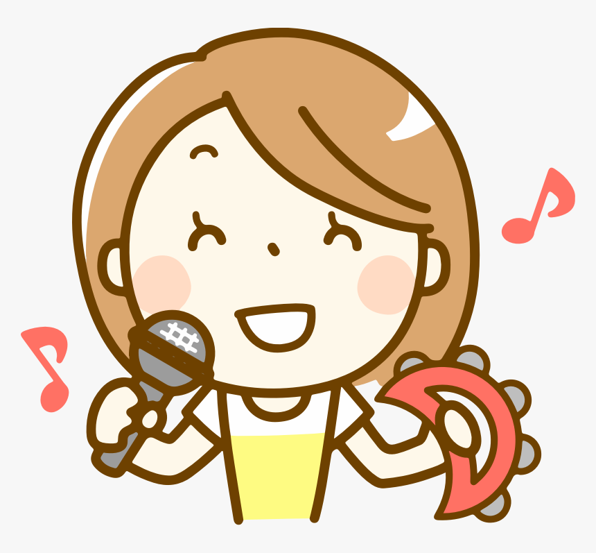 Woman Singing - Singing Clipart, HD Png Download, Free Download