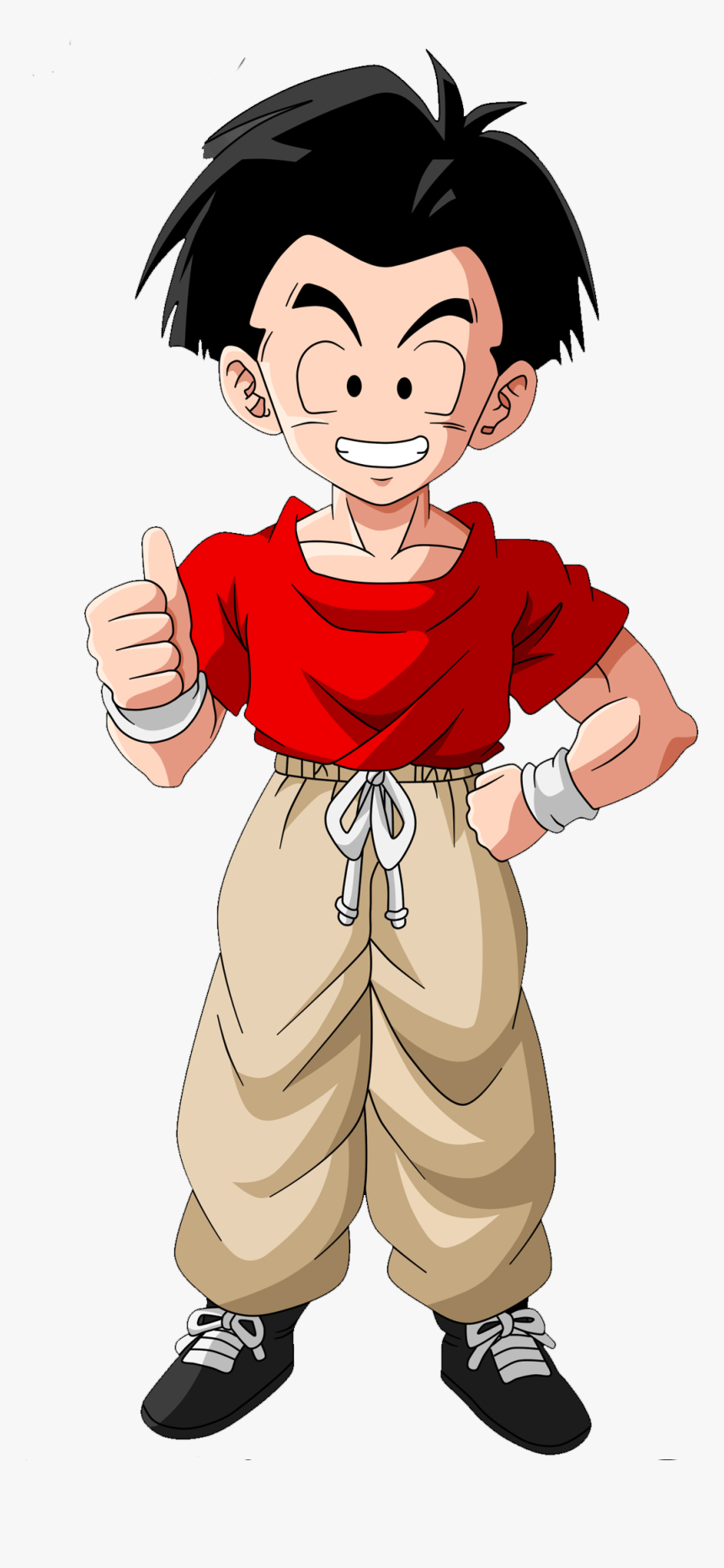 Krillin Dragon Ball Gt - Ball Z Krillin With Hair, HD Png Download, Free Download