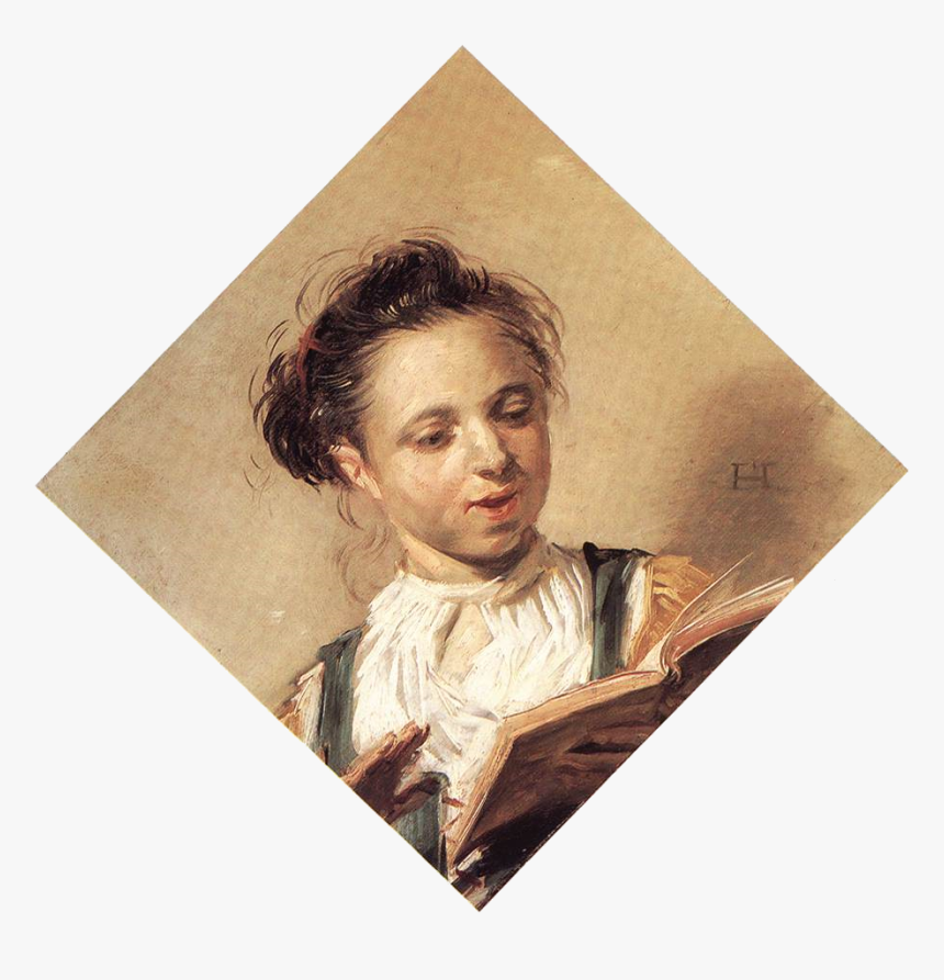 File - Hals, Frans - Singing Girl - 1626-30 - Frans Hals, HD Png Download, Free Download