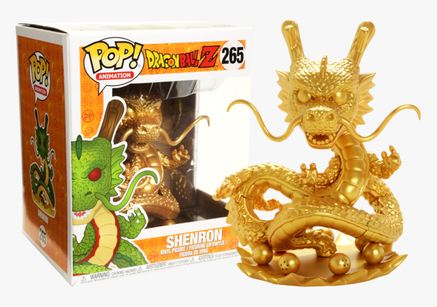 Dragon Ball Z Shenron Funko Pop Vinyl - Pop Shenron Gold, HD Png Download, Free Download