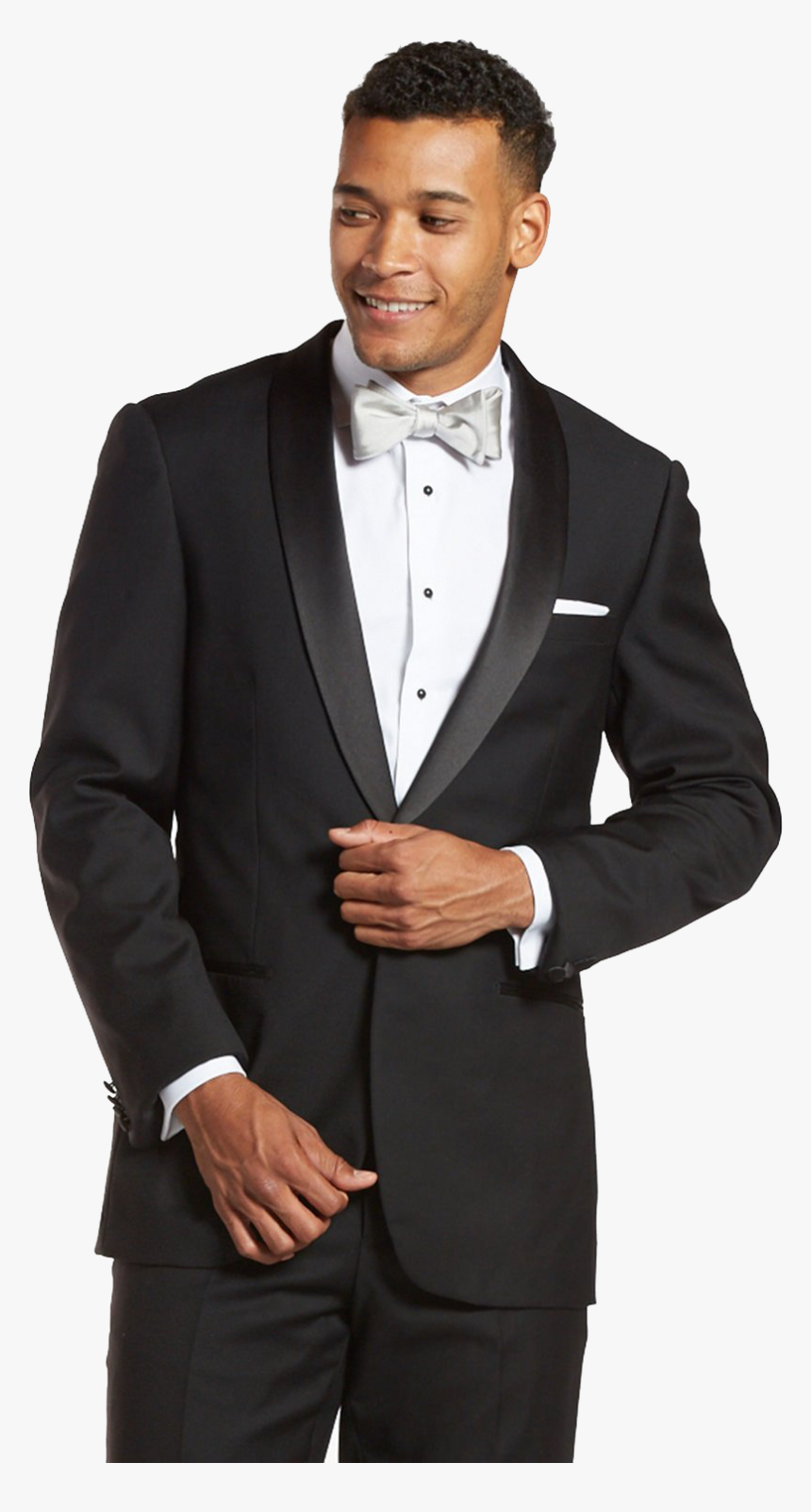 Suit-trousers - Groomsmen Suits Black Tux, HD Png Download, Free Download