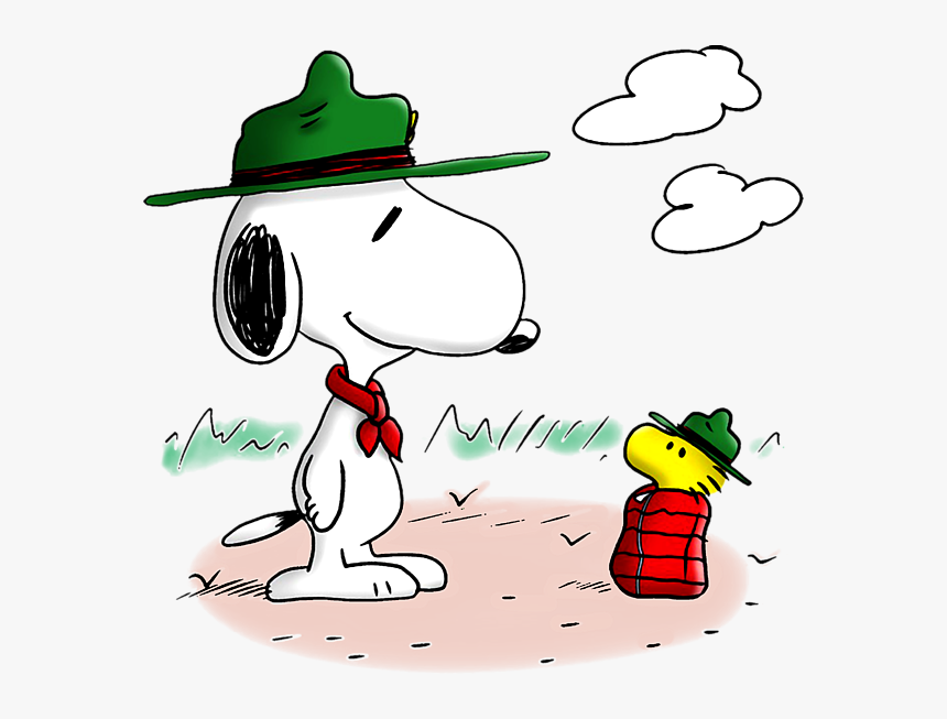 Snoopy Camping T Shirt, HD Png Download, Free Download