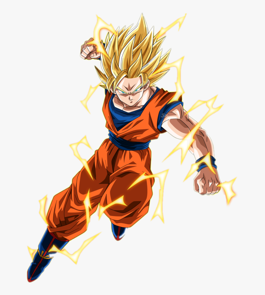 Transparent Ssj Hair Png - Dragon Ball Super Goku Ssj 2, Png Download, Free Download