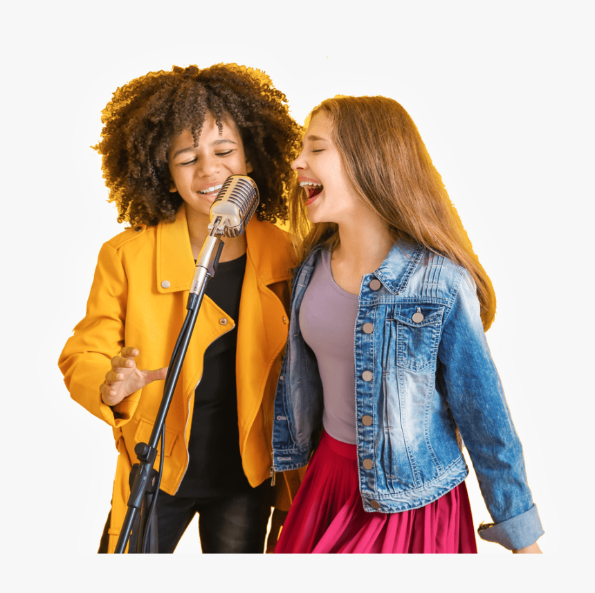 Girls Singing Together - Singing, HD Png Download, Free Download