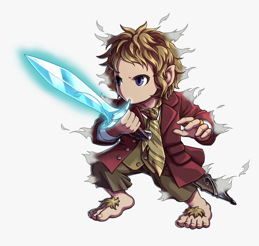 Unit Ills Full - Bilbo Le Hobbit Anime, HD Png Download, Free Download