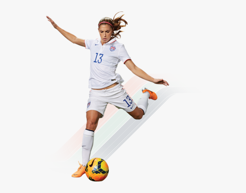 Womens Soccer Png - Girls Soccer Player Png, Transparent Png, Free Download