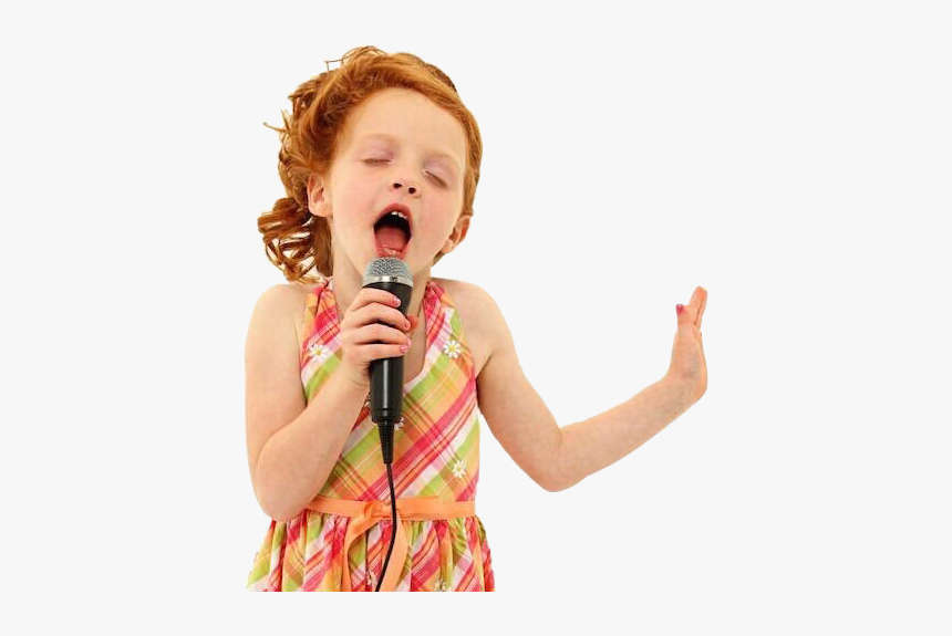 #singing #girl #freetoedit - Singing For Kids, HD Png Download, Free Download