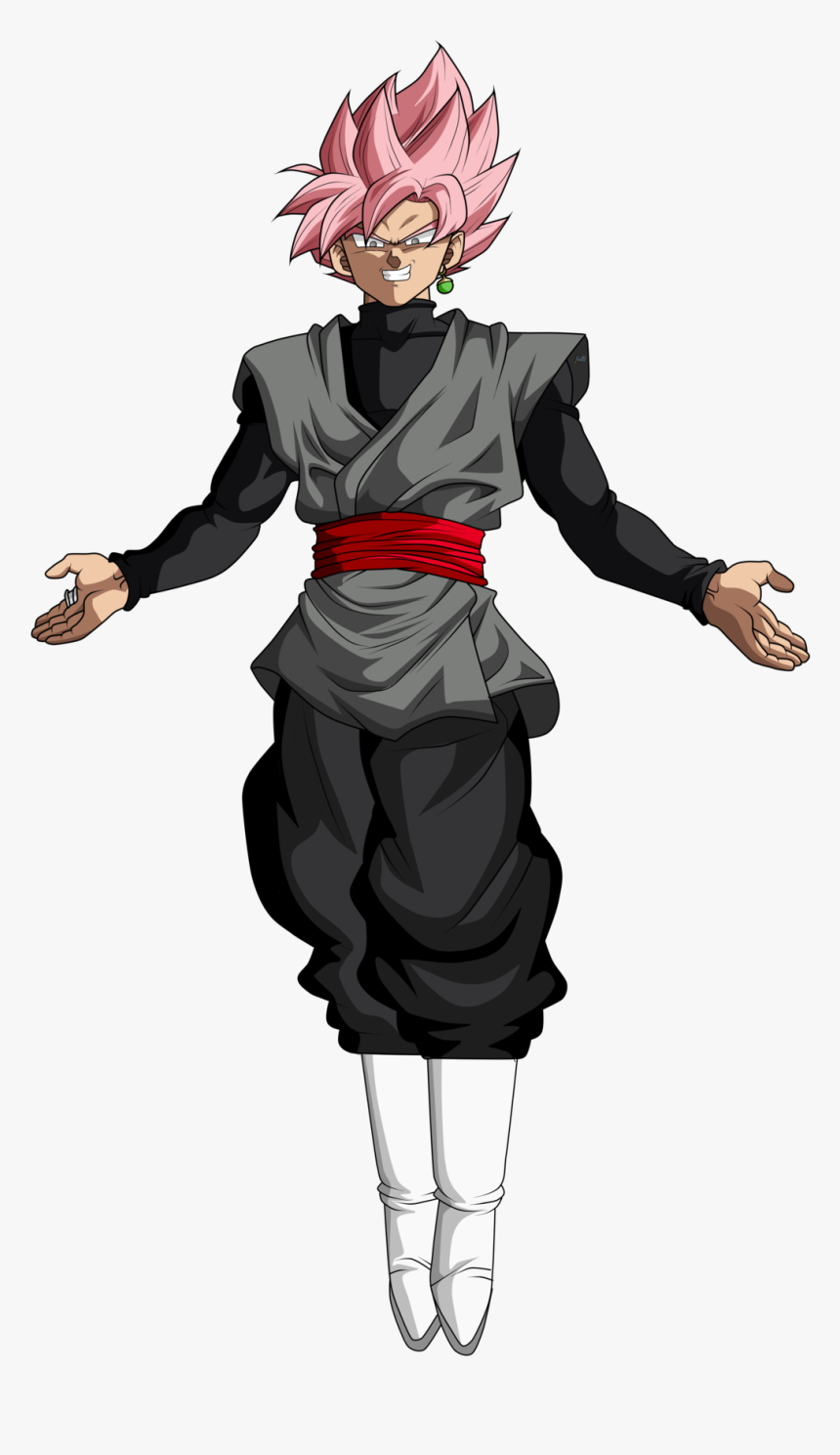 Black Rose Png - Black Goku Ssj Rose, Transparent Png, Free Download