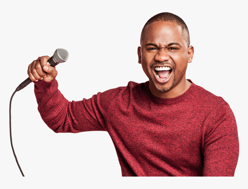 Man With A Microphone, HD Png Download, Free Download