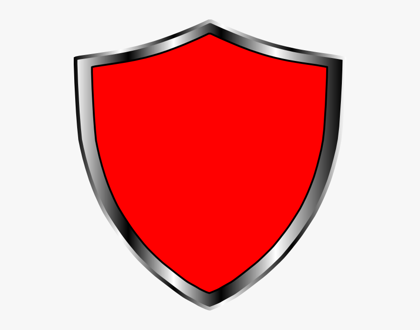 Red And Black Shield Clipart Png Download Shield Vector Red Png Transparent Png Kindpng