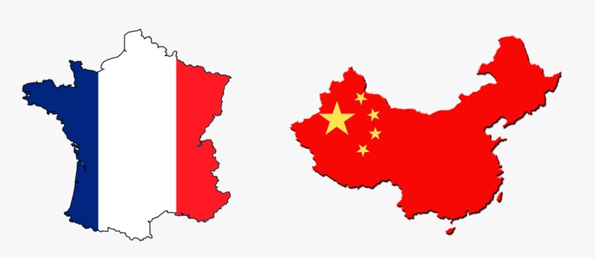 Transparent French Flag Clipart - China Flag On Country, HD Png Download, Free Download