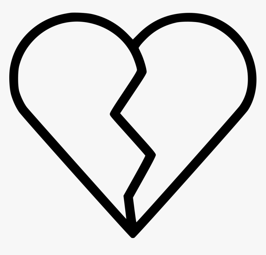 Heart Break Breakup Up - Break Up Heart Png, Transparent Png, Free Download