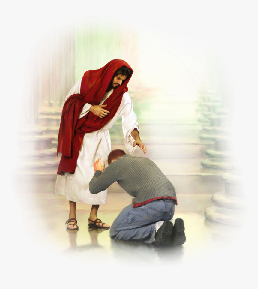 Kneeling Before God - Man And God Relationship, HD Png Download, Free Download