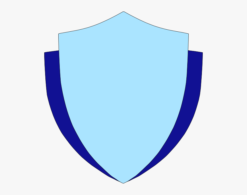 Blue Shield Shape Png, Transparent Png, Free Download
