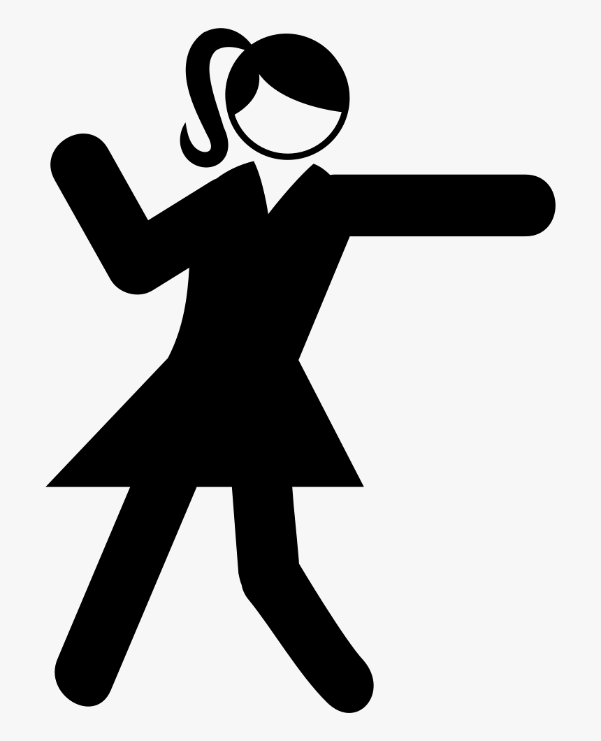 Dancing Girl - Dancing Girl Icon, HD Png Download, Free Download