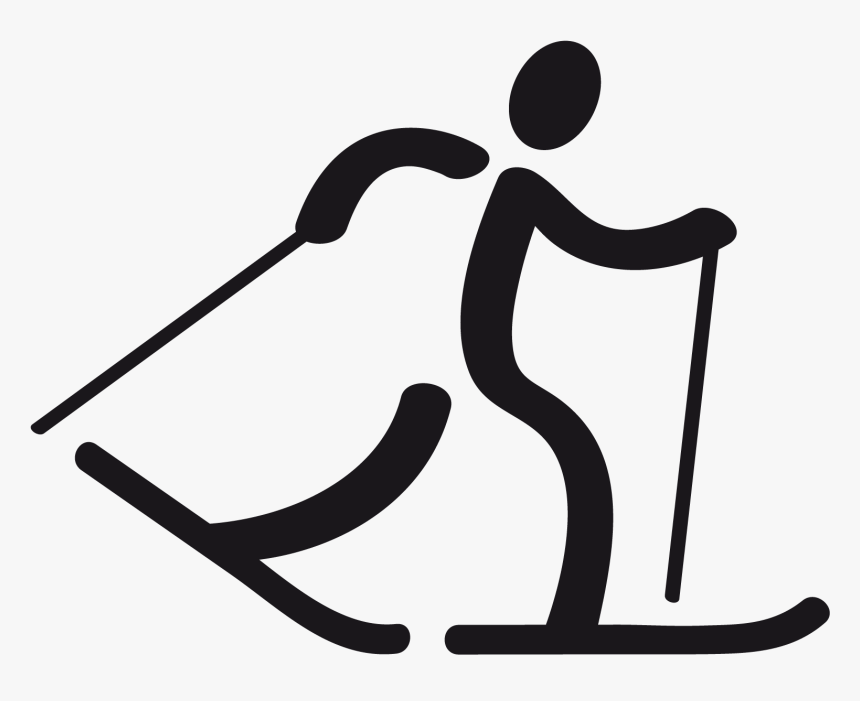 Cross Country Skiing Clip Art, HD Png Download, Free Download