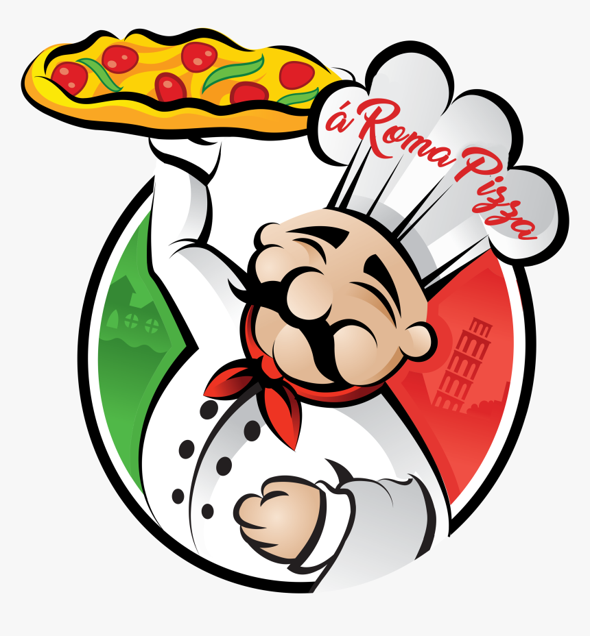 Transparent Pizza Man Png - Pizza Chef Cartoon Png, Png Download, Free Download